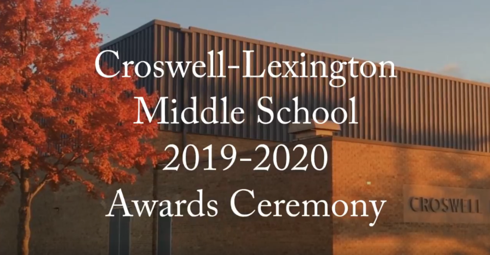 2019-20 Middle School Awards Video