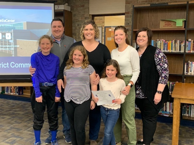 May 2022 Meyer Elementary Student of the Month