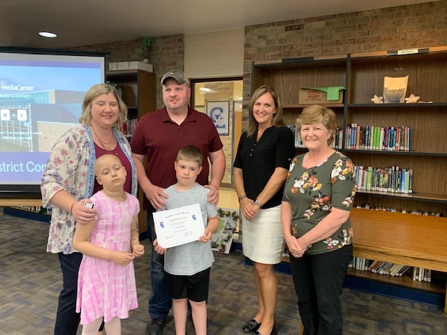 May 2022 Frostick Elementary Student of the Month