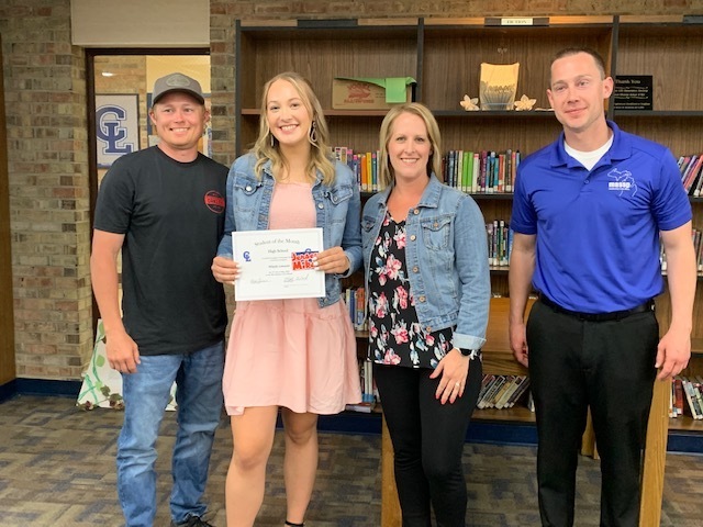 May 2022 High School Student of the Month