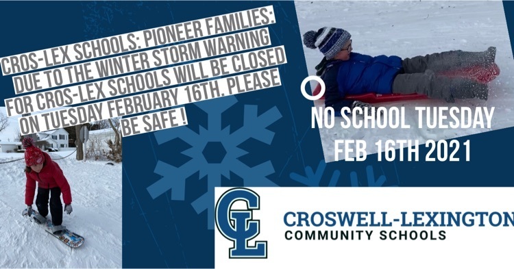 No School 2-16-21