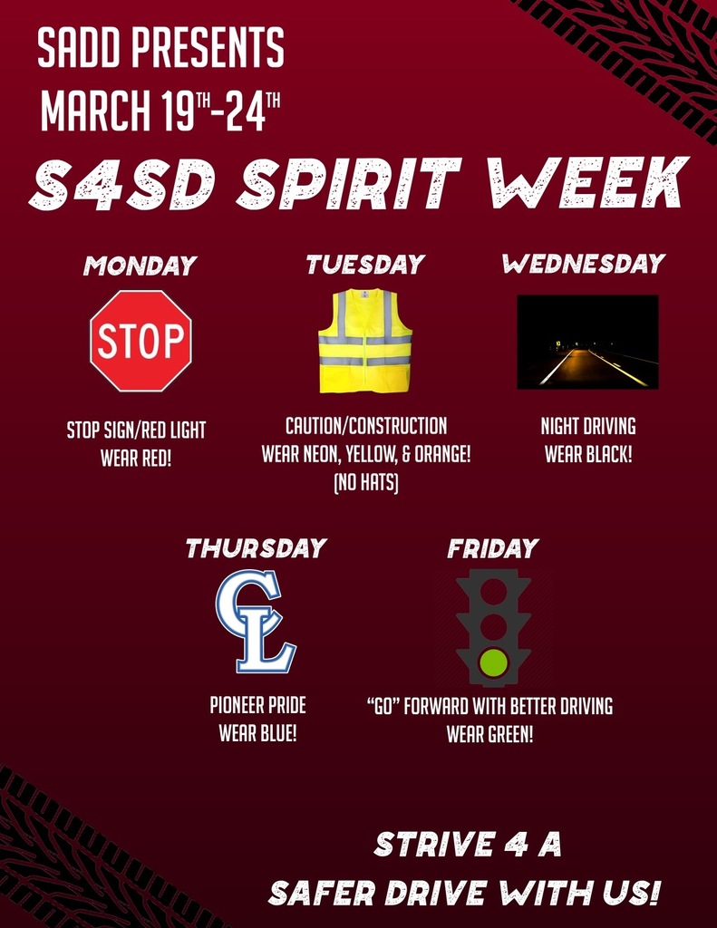 SADD S4SD Spirit Week 2023